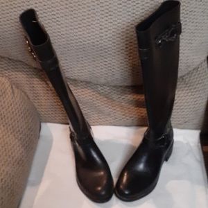 Cole Hann Black Waterproof Boots NWOT